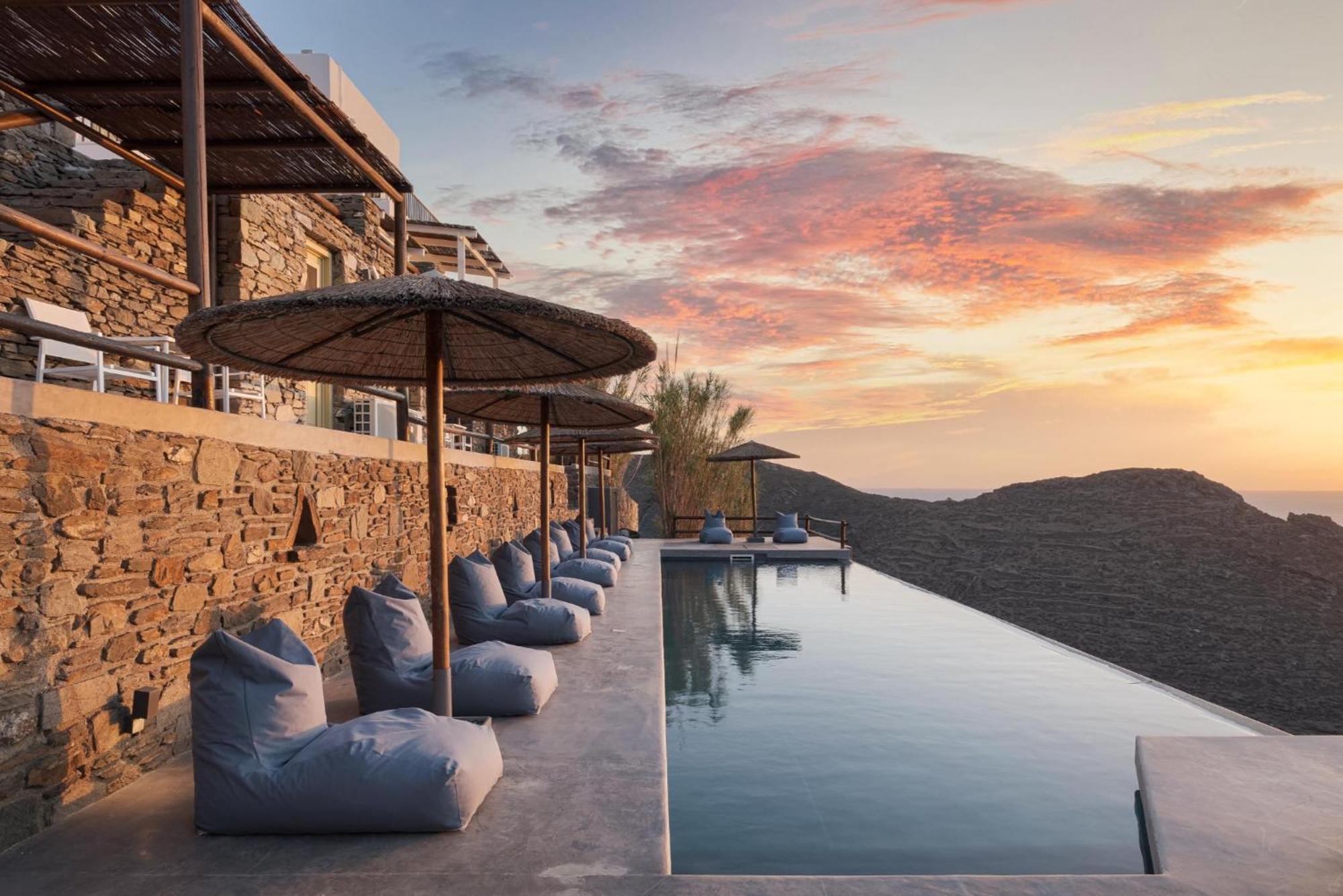 Kastella Sunset Villa Three Kythnos Exterior photo