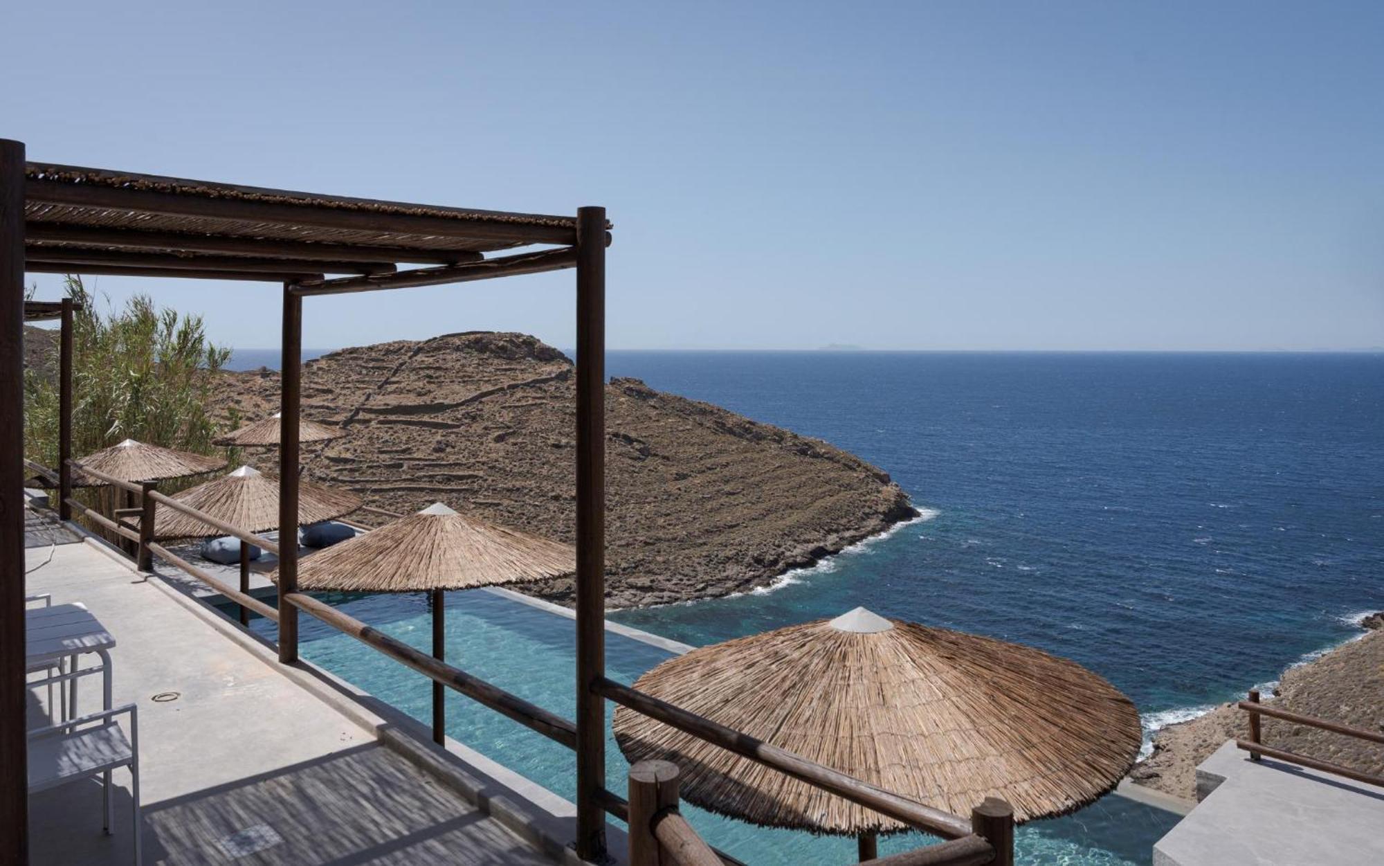 Kastella Sunset Villa Three Kythnos Exterior photo