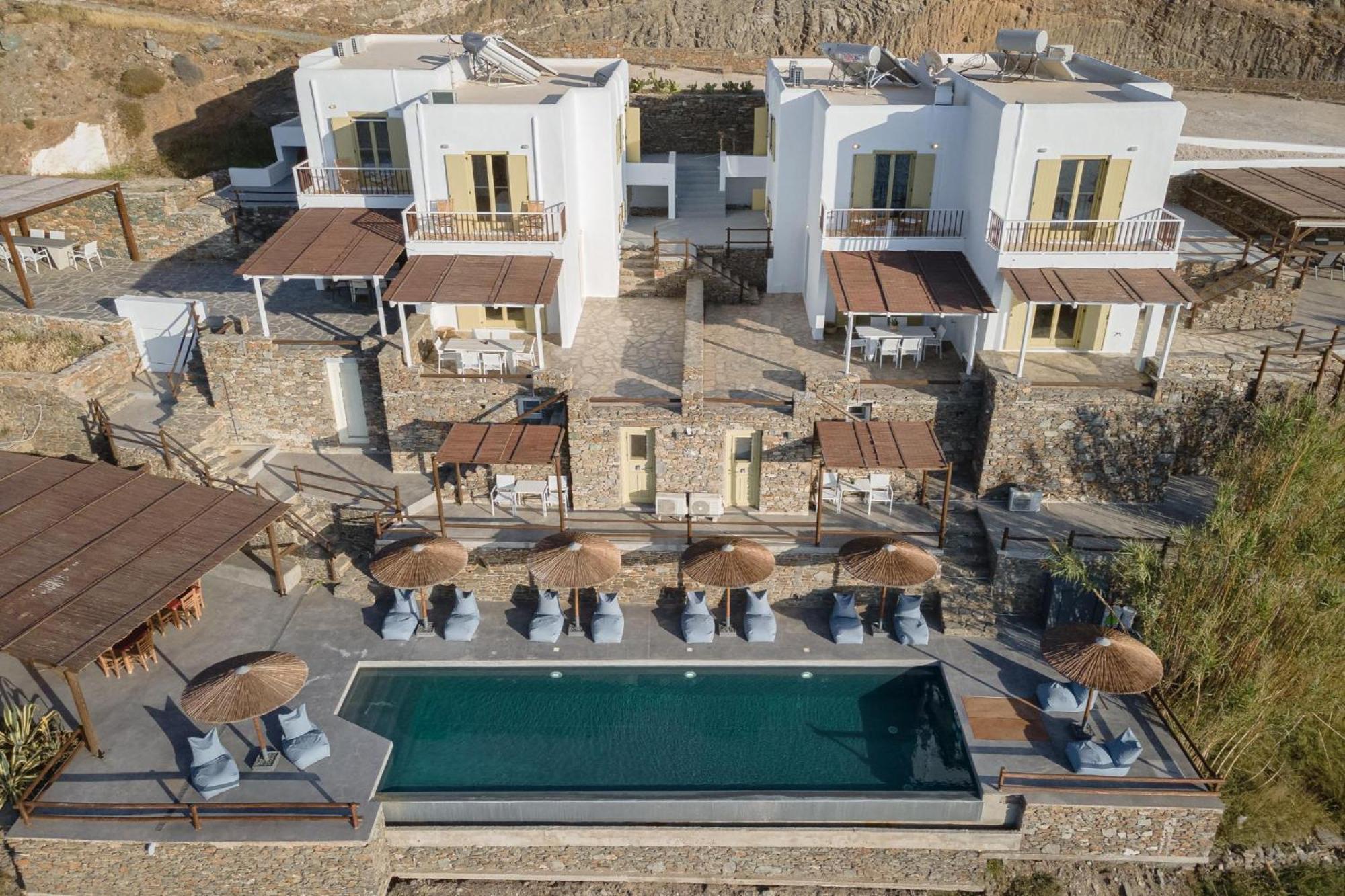Kastella Sunset Villa Three Kythnos Exterior photo