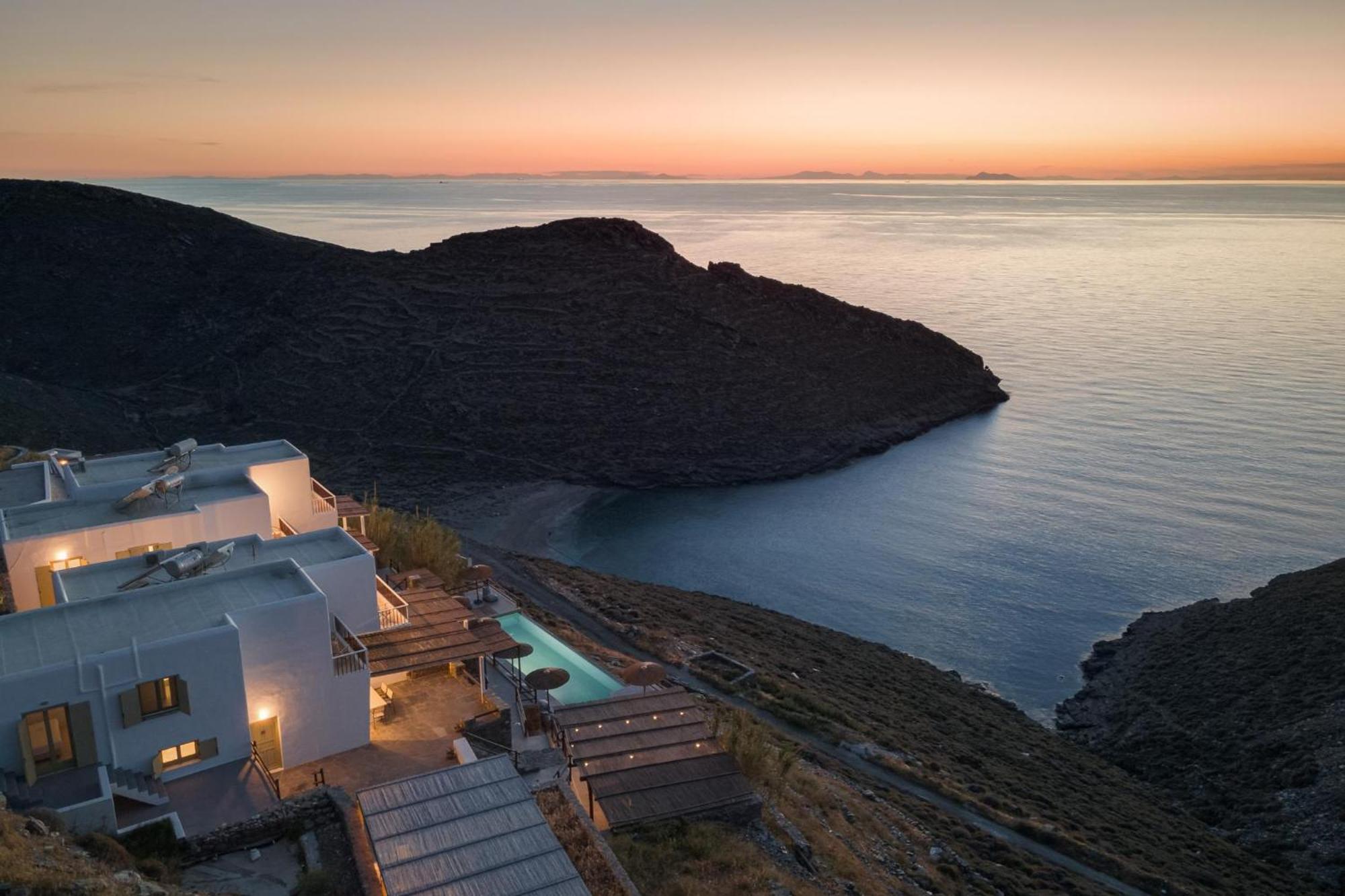 Kastella Sunset Villa Three Kythnos Exterior photo